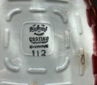 Listing 8 of 9 for RORSTRAND GRATINA SERVING DISH WITH LID BY GUNNAR NYLAND (c. 1950's)