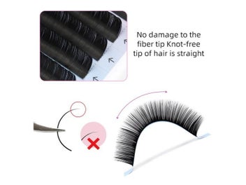 Listing 3 of 9 for Russian Volume Faux Mink Individual Eyelashes 6 - 20mm