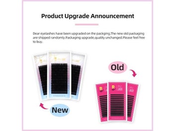 Listing 7 of 9 for Russian Volume Faux Mink Individual Eyelashes 6 - 20mm