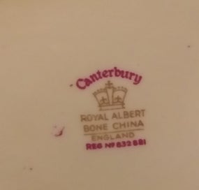 Listing 6 of 8 for Royal Albert Canterbury Teapot