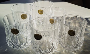 Listing 2 of 14 for <<< FRENCH " CRISTAL D'ARQUES - LONGCHAMP " WHISKY GLASSES SET >>>