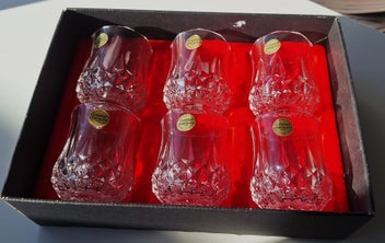 Listing 6 of 14 for <<< FRENCH " CRISTAL D'ARQUES - LONGCHAMP " WHISKY GLASSES SET >>>