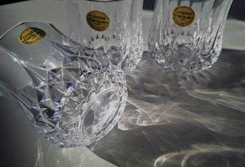 Listing 7 of 14 for <<< FRENCH " CRISTAL D'ARQUES - LONGCHAMP " WHISKY GLASSES SET >>>