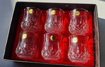 Listing 9 of 14 for <<< FRENCH " CRISTAL D'ARQUES - LONGCHAMP " WHISKY GLASSES SET >>>