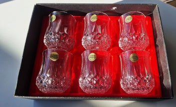 Listing 14 of 14 for <<< FRENCH " CRISTAL D'ARQUES - LONGCHAMP " WHISKY GLASSES SET >>>