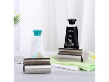 Listing 7 of 9 for Toothpaste Squeezer Tube Roller Stainless Steel For Bathroom Accessories