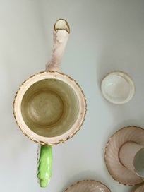 Listing 4 of 5 for A STUNNING AYNSLEY PINK SWIRL COFFEE SET