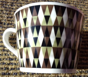 Listing 3 of 4 for 6 Royal Tuscan Fine Bone China MCM Cups and Saucers ~ CONCERTO Pattern