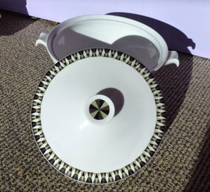 Listing 2 of 3 for Royal Tuscan Fine Bone China Casserole/Serving Dish & Lid ~ CONCERTO Pattern #2