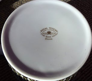 Listing 3 of 3 for Royal Tuscan Fine Bone China Casserole/Serving Dish & Lid ~ CONCERTO Pattern #2