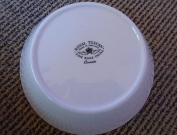 Listing 2 of 2 for 5 Royal Tuscan Fine Bone China MCM Dessert or Breakfast Bowls ~ CONCERTO Pattern