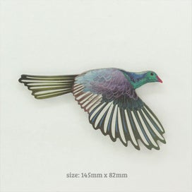 Listing 4 of 6 for Kereru Bird Wall Set