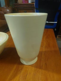 Listing 7 of 9 for Keith Murray for Wedgwood Bowl and Vessel, Two Pieces, c.1930s