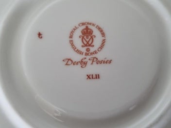 Listing 6 of 7 for HUGE DERBY POSIES CHINA SET