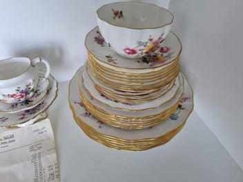 Listing 3 of 7 for HUGE DERBY POSIES CHINA SET