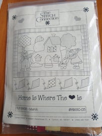 Listing 6 of 20 for Home is where the heart is quilt kit