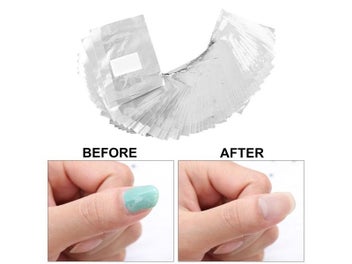 Listing 2 of 8 for 500PC Aluminium Foil For Nail Polish Gel Removal