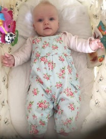 Listing 20 of 20 for Baby Girls Overalls With Matching jacket size 3 months