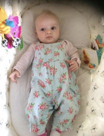 Listing 19 of 20 for Baby Girls Overalls With Matching jacket size 3 months