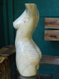 Listing 5 of 12 for Trixanna - A Female Torso Sculpture (1/2 life-size, smooth version)
