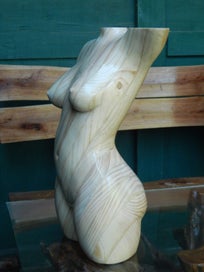 Listing 6 of 12 for Trixanna - A Female Torso Sculpture (1/2 life-size, smooth version)