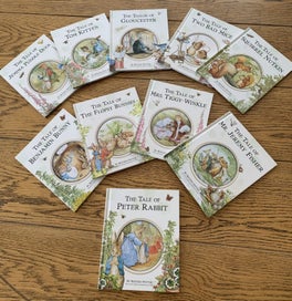Listing 1 of 1 for BEATRIX POTTER; THE ORIGINAL TALES - 10 BOOKS - BRAND NEW