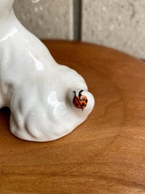 Listing 5 of 6 for BESWICK VINTAGE PORCELAIN SCOTTIE DOG WITH LADYBIRD