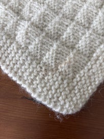 Listing 4 of 4 for Wool baby blanket 800 x 900 (cream)