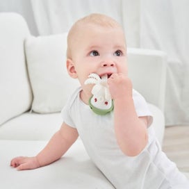 Listing 3 of 3 for Octopus Teething Toy - Grass Green