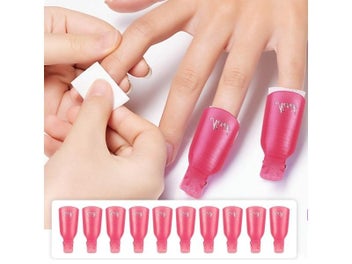 Listing 5 of 9 for 10pcs/bag Acrylic Removal Clip For UV LED Gel Polish