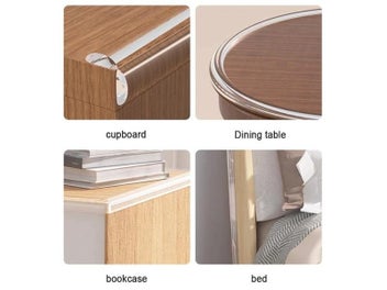 Listing 7 of 10 for Table Edge Guard Protector Transparent Self Adhesive Kids Safety