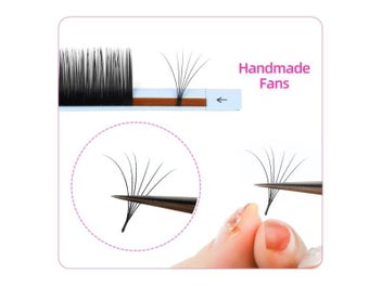 Listing 5 of 9 for Russian Volume Faux Mink Individual Eyelashes 6 - 20mm