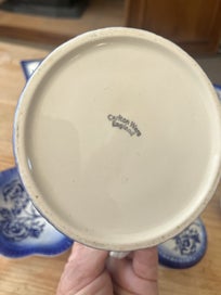Listing 4 of 4 for Vintage Blue Flower Carlton Ware