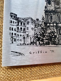 Listing 2 of 10 for Vintage Metal Wall Art - St. Paul’s Cathedral