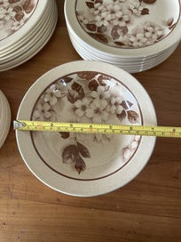 Listing 4 of 7 for Beautiful Vintage Crown Lynn “Rambling Rose” Dinner Set – Bulk Lot
