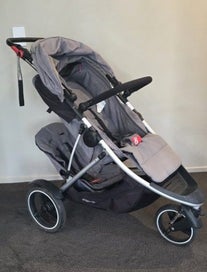 Listing 1 of 14 for Phil & Teds Dash - Double Pram, Bassinette