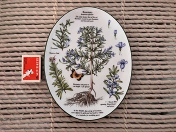 Listing 2 of 7 for Royal Worcester Herbs Wall Plate