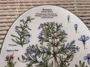 Listing 3 of 7 for Royal Worcester Herbs Wall Plate