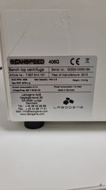 Listing 4 of 5 for ScanSpeed 406 Centrifuge