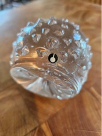 Listing 4 of 4 for VINTAGE PUKEBURG SWEDEN GLASS HEDGEHOG PAPERWEIGHT.