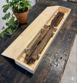 Listing 8 of 10 for Huia Feather Sculpture | Black Maire | Limited Edition #5| Reclaimed NZ Native
