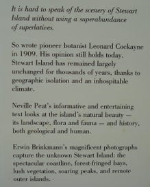 Listing 2 of 12 for STEWART ISLAND – THE LAST REFUGE. By Erwin Brinkmann & Neville Peat
