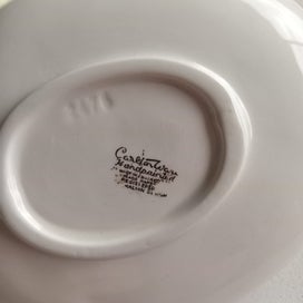 Listing 8 of 8 for Carlton Ware Crayfish/Lobster Sauce Boat and Saucer Set
