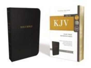 Listing 1 of 1 for KJV, Deluxe Reference Bible, Center-Column Giant Print, Leathersoft, Black