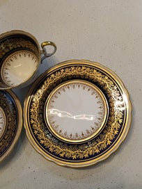 Listing 2 of 6 for Rare Aynsley trio. 7098. 'Laurel' pattern