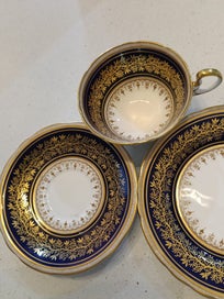 Listing 3 of 6 for Rare Aynsley trio. 7098. 'Laurel' pattern