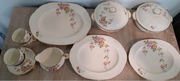 Listing 1 of 4 for Dinnerware - Alfred Meakin - serving bowls / dishes, cups and saucers