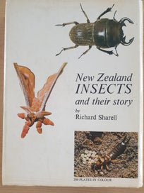 Listing 8 of 18 for 2 collectable informative books. NZ Insects. NZ Native Animals. 1971, 1954