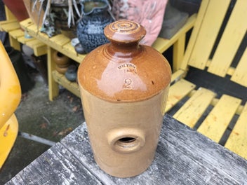 Listing 4 of 7 for NZ Milton Potteries Colonial Bed warmer