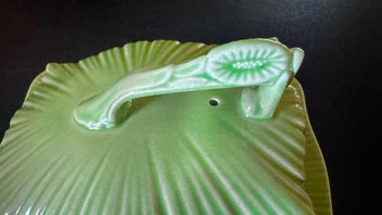 Listing 6 of 20 for Crown Ducal Green china collection art deco made in England